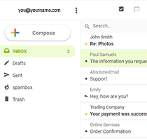 Email Webmail Screenshot 2